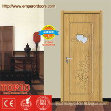 Em-G059 (Indonesia Sandalwood) Interior Glass Wood Doors
